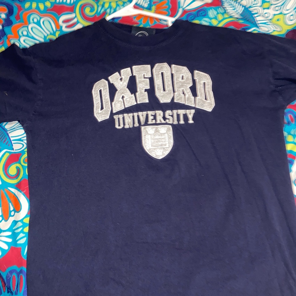 Vintage Oxford University Merch Tee Size L